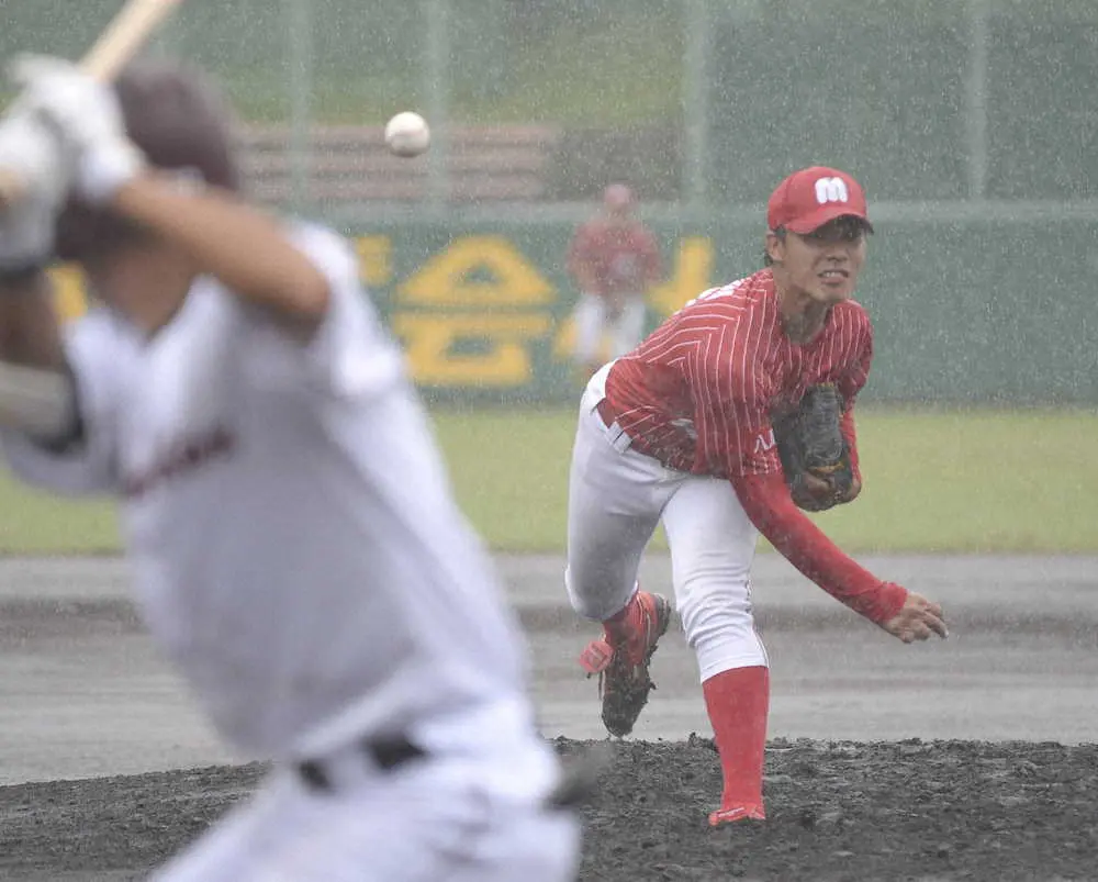 【画像・写真】ミキハウス・栗山が完封　16年ぶり本大会へ好発進　都市対抗近畿2次予選