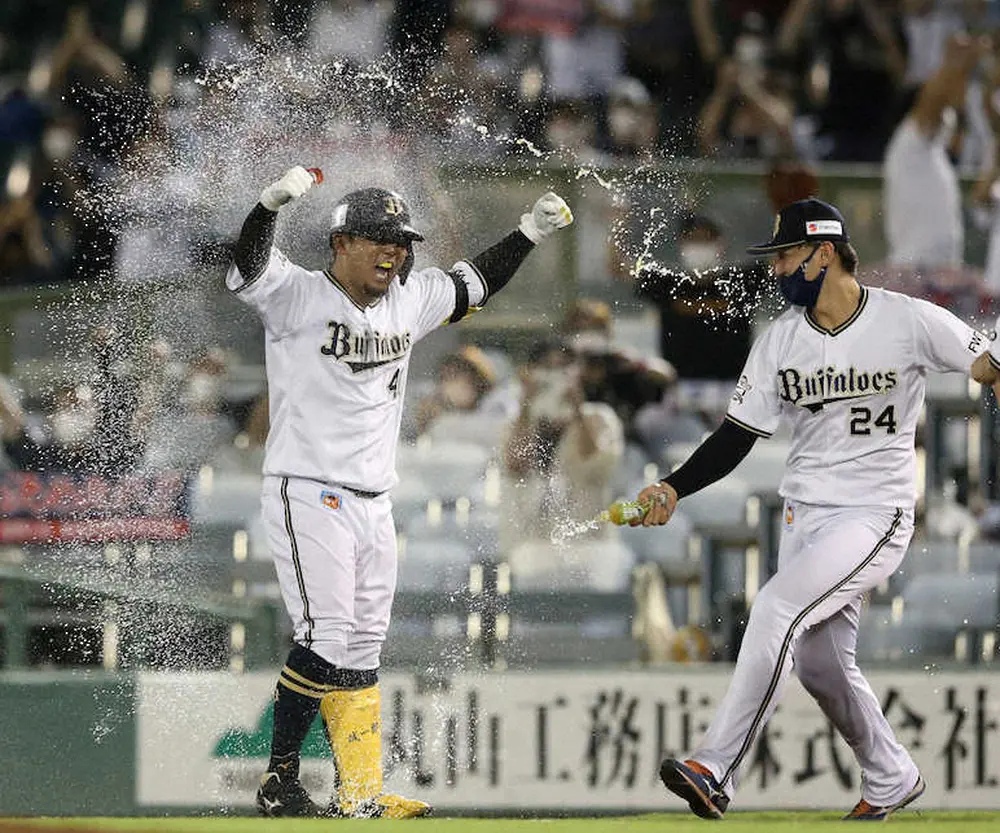 【画像・写真】オリ　大下で再奪首　昇格即途中出場で反撃ノロシ1号＆自身初サヨナラ打「チャンス絶対ものにしようと」