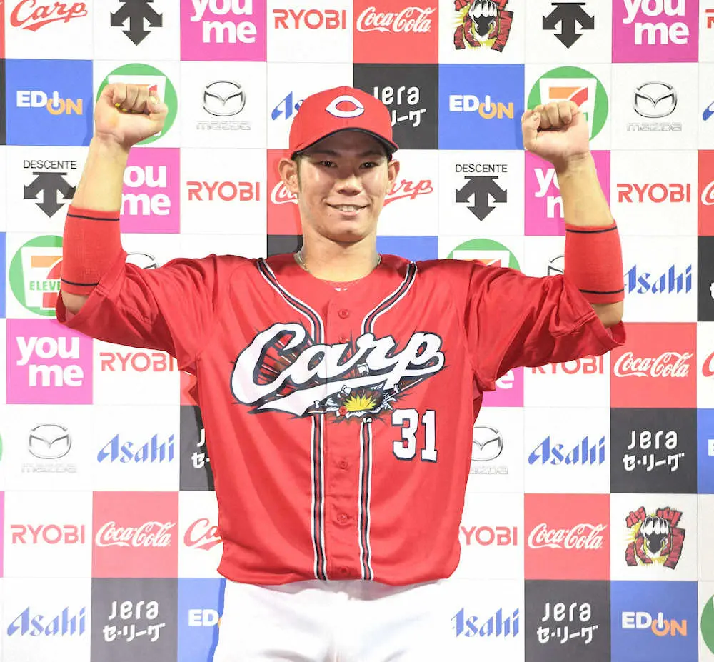 【画像・写真】広島ミラクル3連勝　坂倉が人生初の逆転サヨナラ3ラン「最高でーす！」規定打席到達でセ打率トップに
