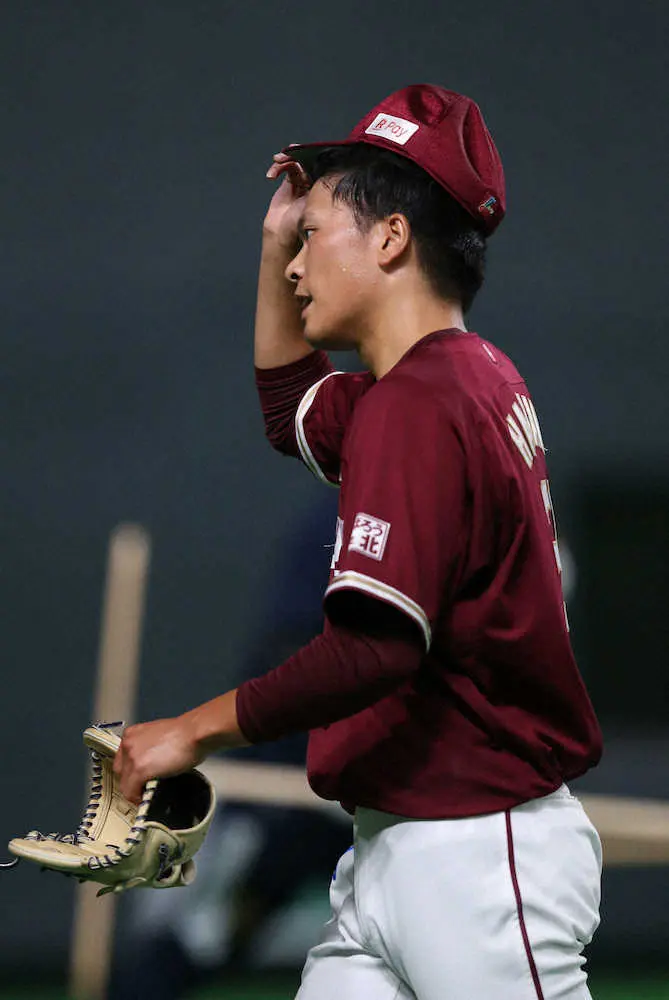 【画像・写真】楽天・早川　5回4失点で5敗目「ドラ1対決」敗れ、7試合連続白星なし