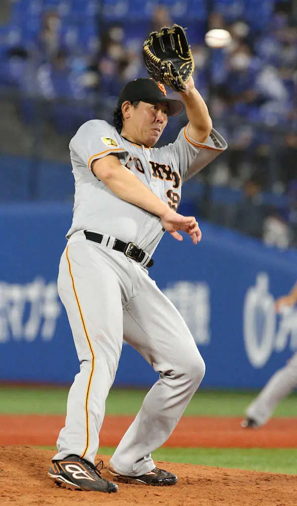 【画像・写真】巨人・山口俊63日ぶり白星ならず　5回4失点で降板　巨人はこのまま敗れると76日ぶり3位転落も