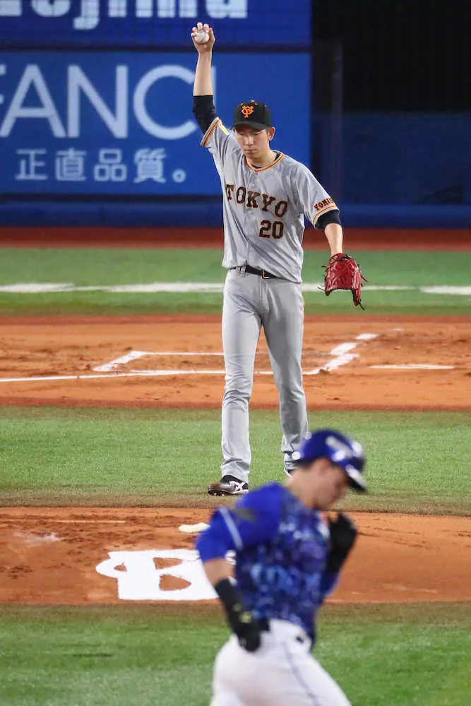 【画像・写真】4連敗中の巨人、初回3失点　75日ぶり白星目指す戸郷が6球で2失点、2者連続被弾で8球3失点