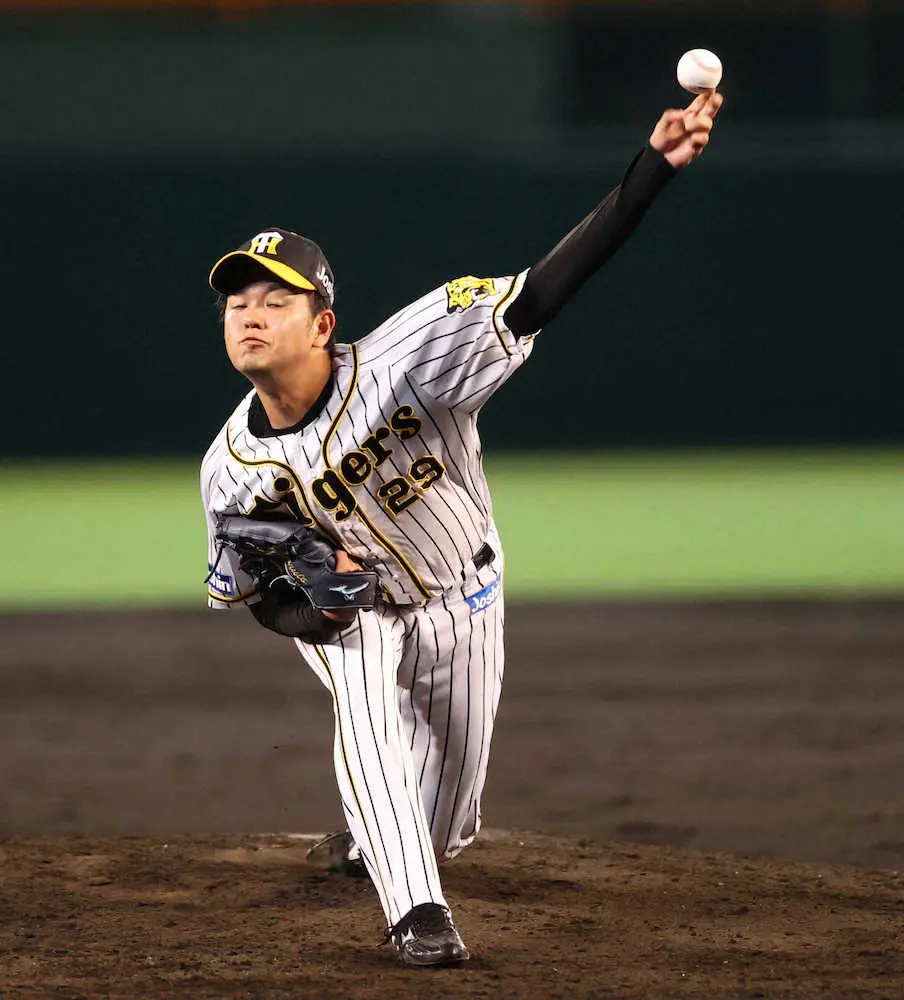 【画像・写真】ほろ苦い今季初登板　阪神先発の高橋は4回6失点で降板