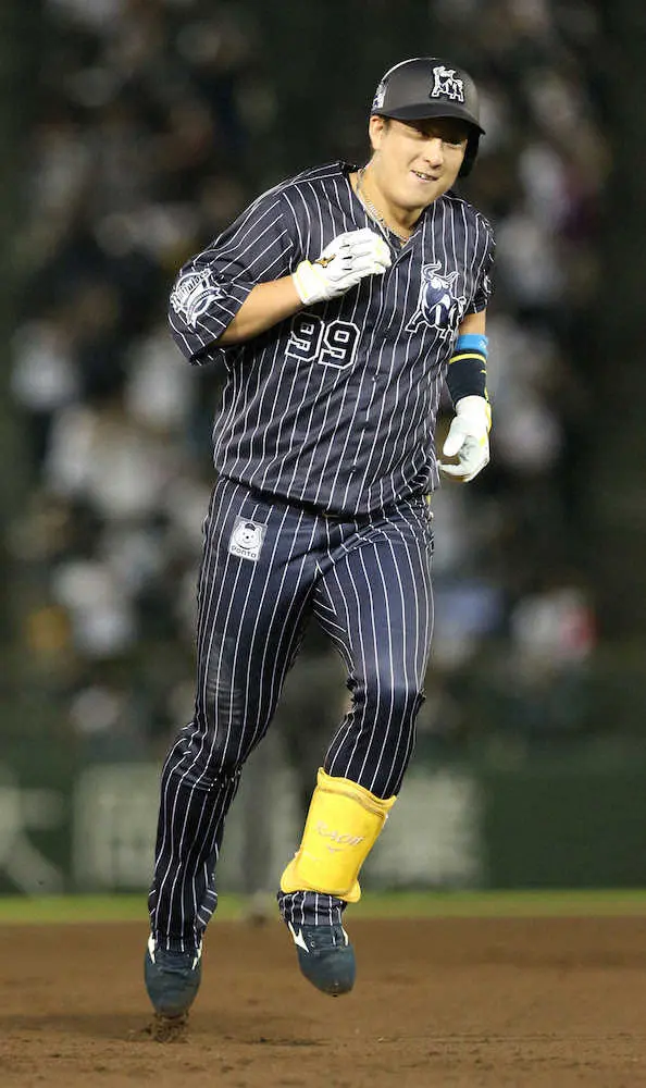 【画像・写真】オリ・杉本は名うてのロッテキラー　今季カード12本目の24号ソロ　T－岡田復帰の「快気祝い」や