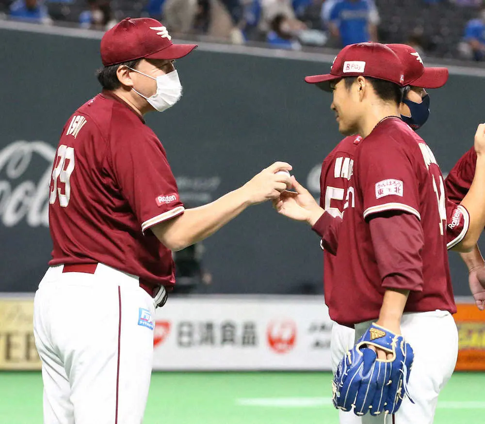 【画像・写真】楽天・則本昂が毎回の11K完封！石井監督48歳の誕生日に42度目の2桁奪三振で指揮官超え