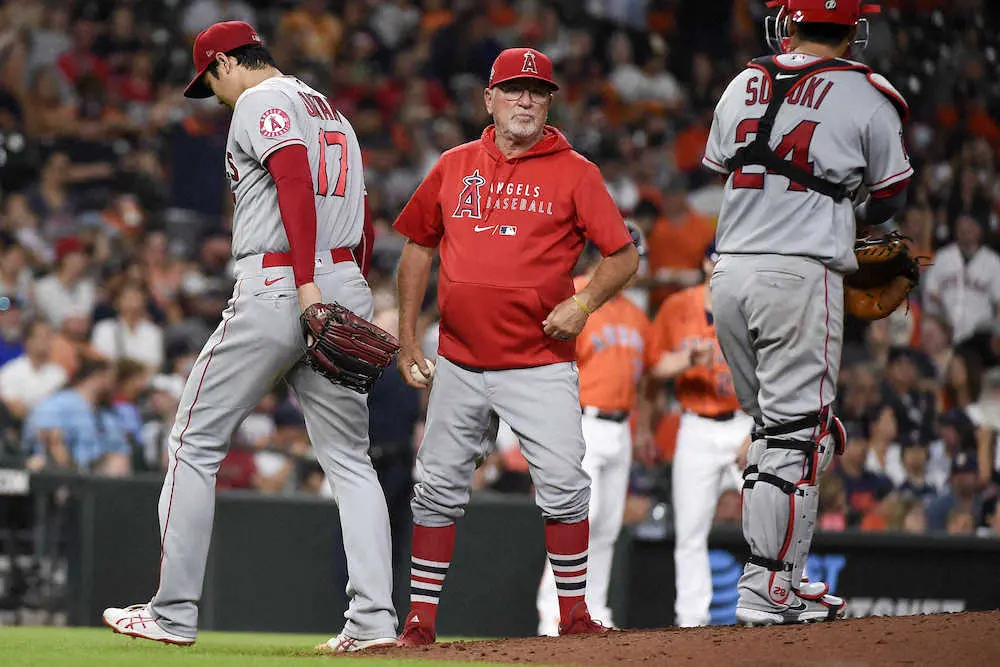 【画像・写真】大谷翔平　4回途中6失点降板　渡米後最多9被安打で10勝目ならず　103年ぶり偉業達成は持ち越し