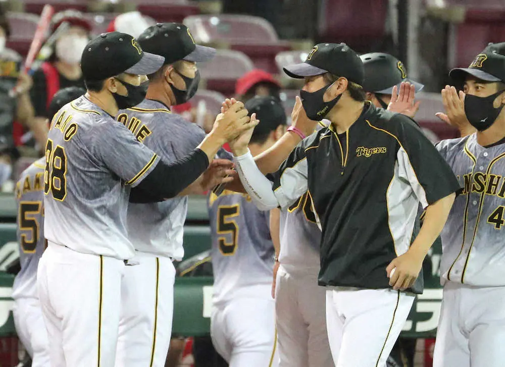 【画像・写真】西勇が100勝「何とかしようという練習の姿は見ていた。150、その上目指して」　阪神・矢野監督語録