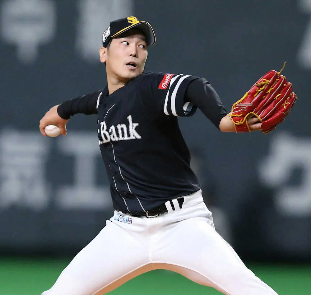 【画像・写真】ソフトB投手陣が大炎上　初回に11点失う…初回の守備終わるまで40分間　2回も5失点