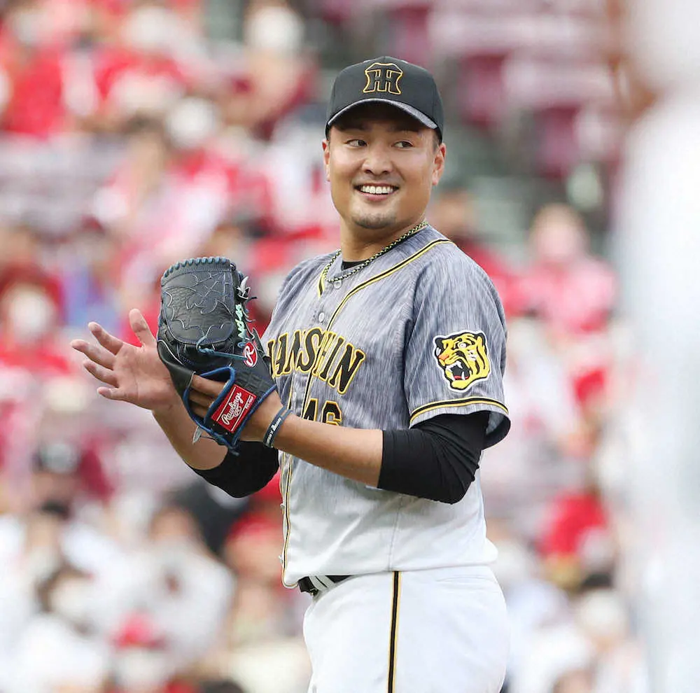 【画像・写真】阪神　投打かみ合い連勝　秋山ノーノー逃すも7回1安打1失点の好投で10勝到達