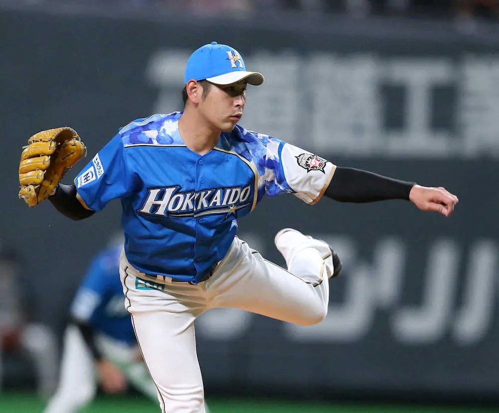 【画像・写真】日本ハム・加藤　7回5失点で4勝目も大量援護に「野手に助けられた試合」