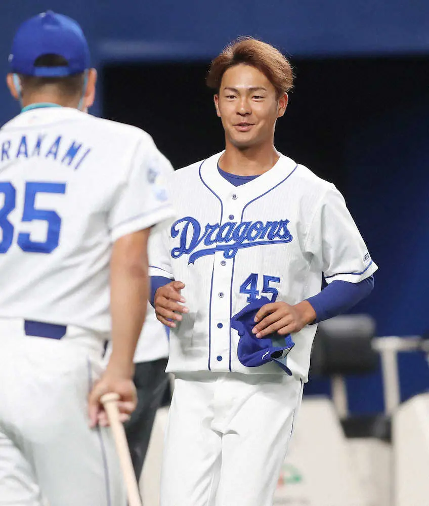【画像・写真】待ってた若竜　中日・土田がプロ初先発　セ・リーグの高卒ルーキーで一番乗りの「名誉」