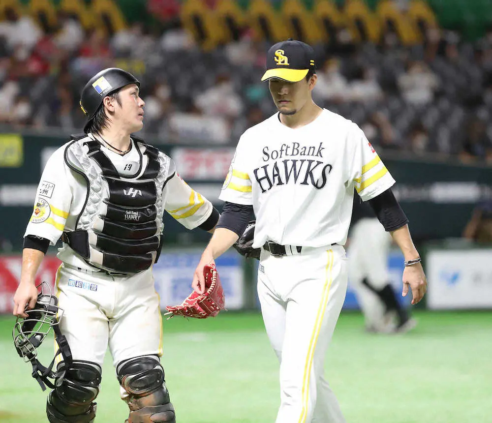 【画像・写真】ソフトB　3連敗で自力V消滅…エース千賀が8回134球14K力投も報われず