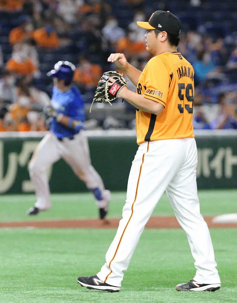 【画像・写真】巨人・原監督　緊急リリーフ、初球勝ち越し2ラン被弾の田中豊には「そういうこともあるでしょう」