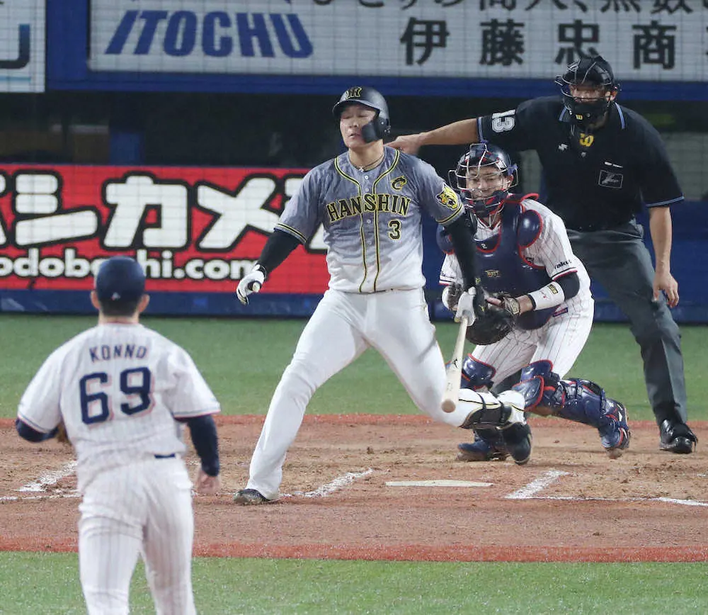 【画像・写真】阪神・矢野監督「悠輔だけじゃない」　3連続三振の大山かばい、次戦からの奮起期待