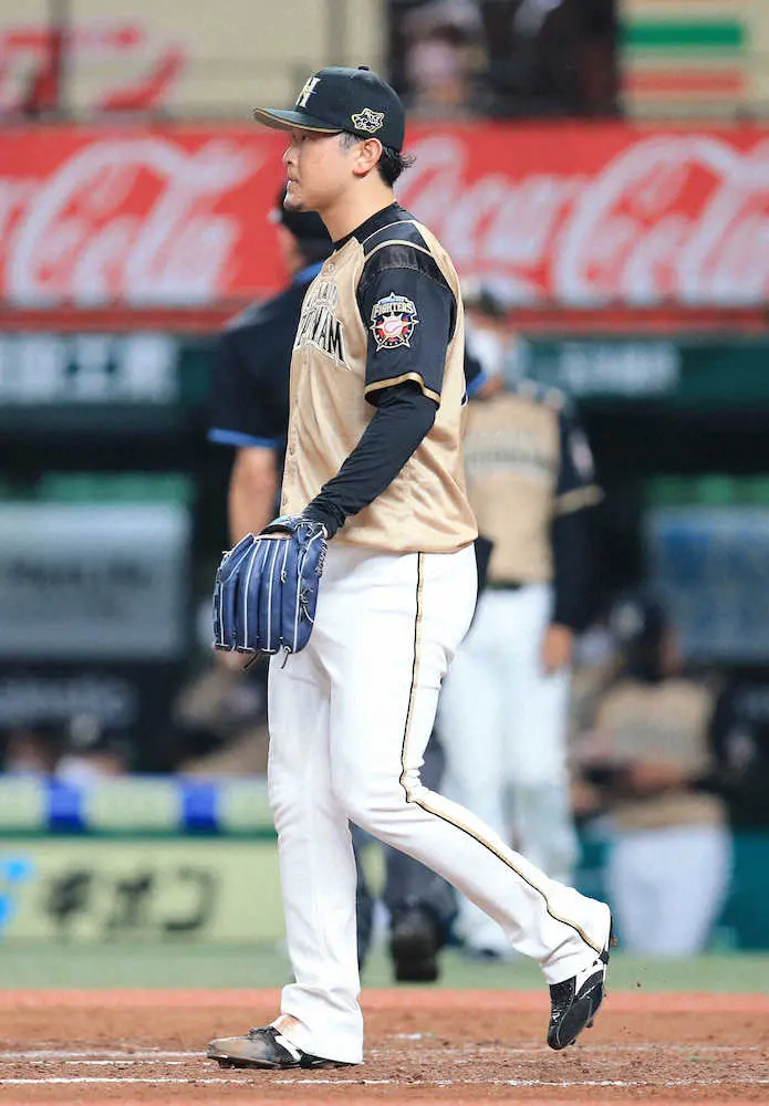 【画像・写真】日本ハム・池田　3回途中3失点降板10敗目「序盤で降板して申し訳ない」