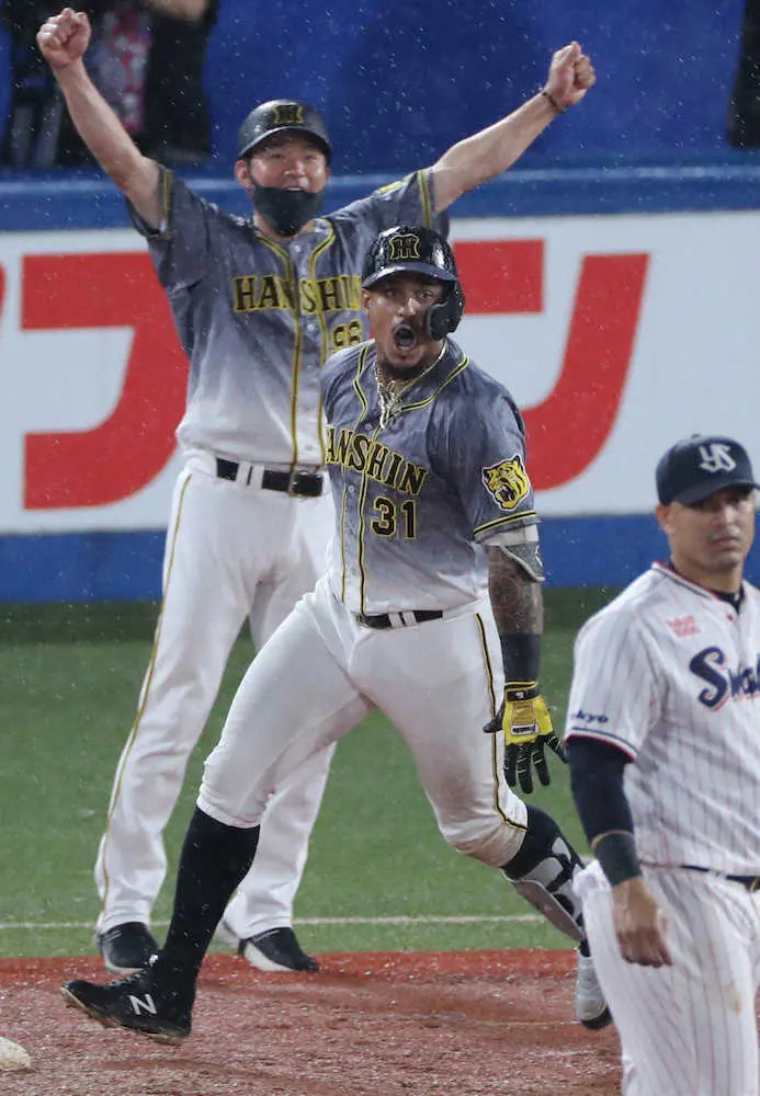 【画像・写真】マルテは「ヤク払い」の鬼！　好機で2度凡退も三度目の正直で奇跡弾　虎に“勝ち”あるドローもたらした