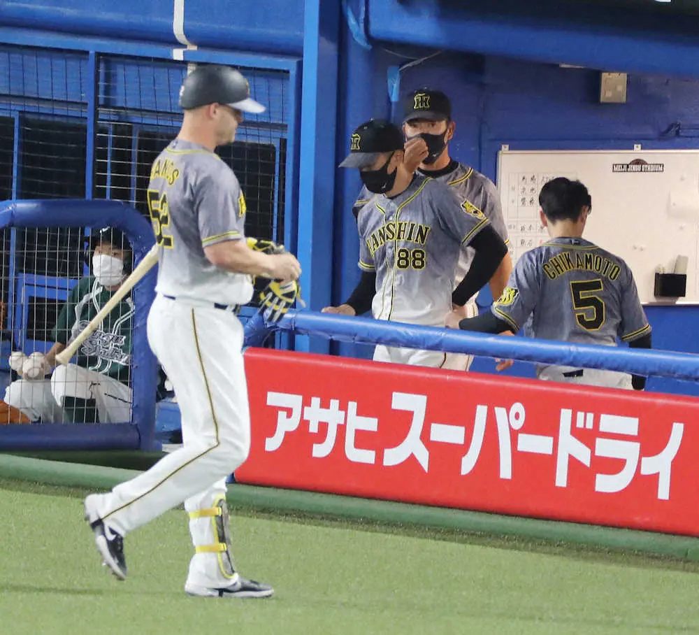 【画像・写真】阪神　好機つくりながらも決定打欠き今季9度目の零敗　伊藤将の6回1失点好投も報われず