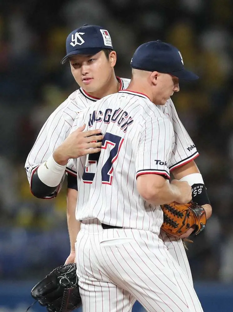 【画像・写真】ヤクルト守護神マクガフ　前夜の“リベンジ成功”でトレンド入り　ネットも感激「笑顔見れて良かった」