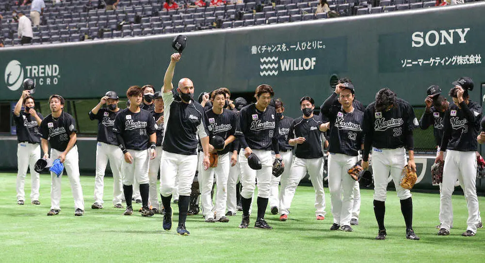 【画像・写真】首位ロッテ　終盤猛攻しのぎ1―1引き分け　51年ぶりM点灯は18日以降へお預け