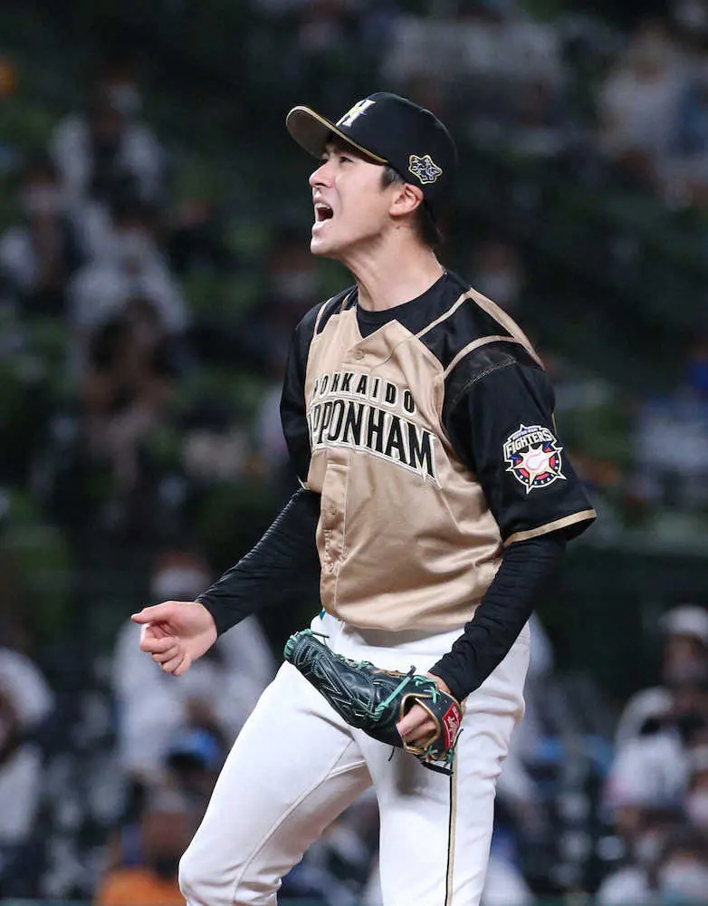 【画像・写真】日本ハム・上沢　“攻めた”「ベース板の上で勝負」で1失点9勝