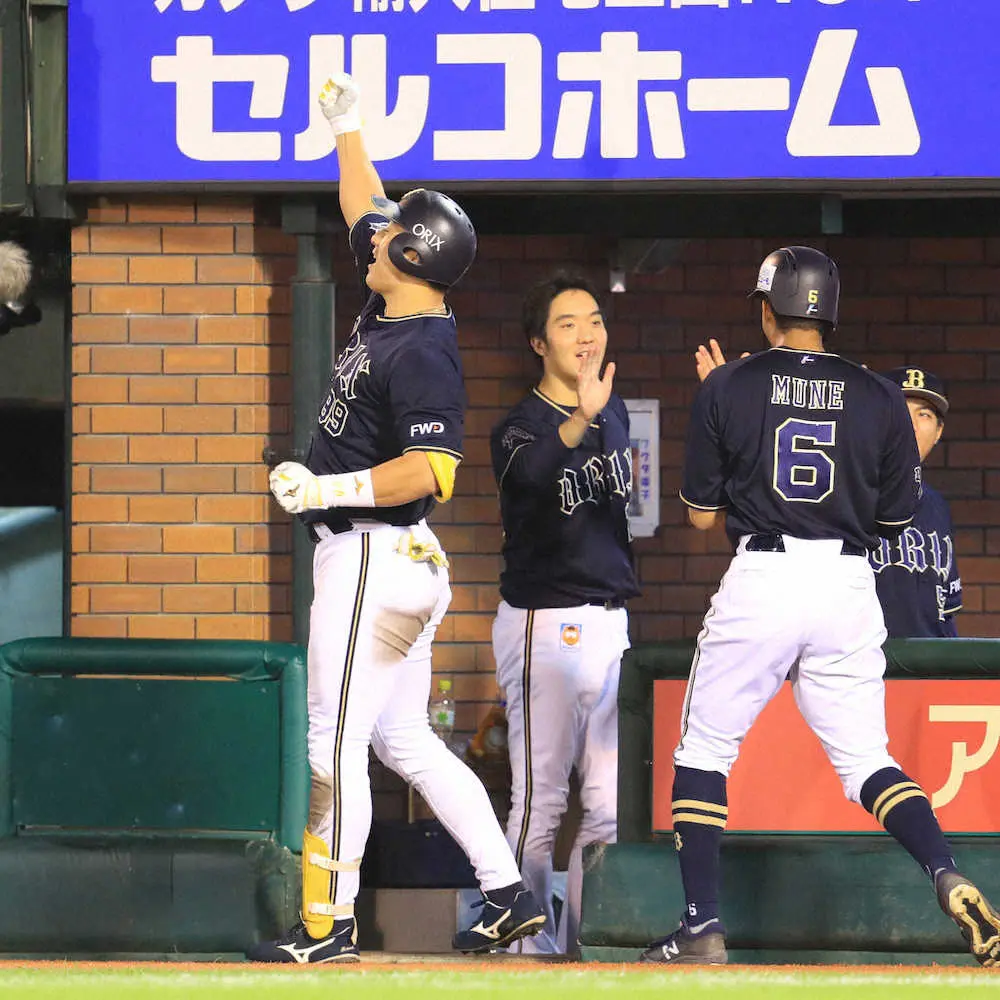 【画像・写真】オリックス・杉本　名もなき虫を救い連敗も止めた27号単独キング弾　ロッテのM点灯も阻止　