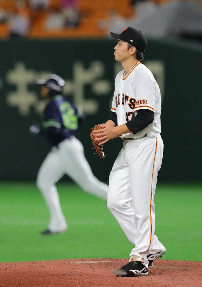 【画像・写真】巨人・高橋、11勝目ならず　4回3失点で降板　勝てば2位浮上のヤクルト戦、原監督が早めの決断