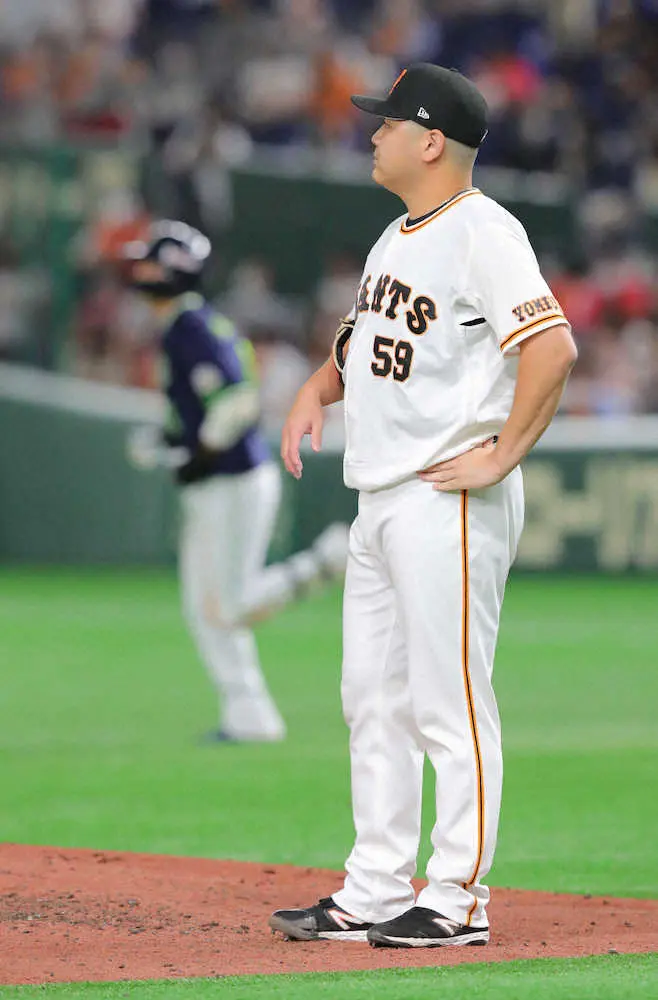 【画像・写真】巨人・田中豊　2試合連続で代わりバナの初球を本塁打される
