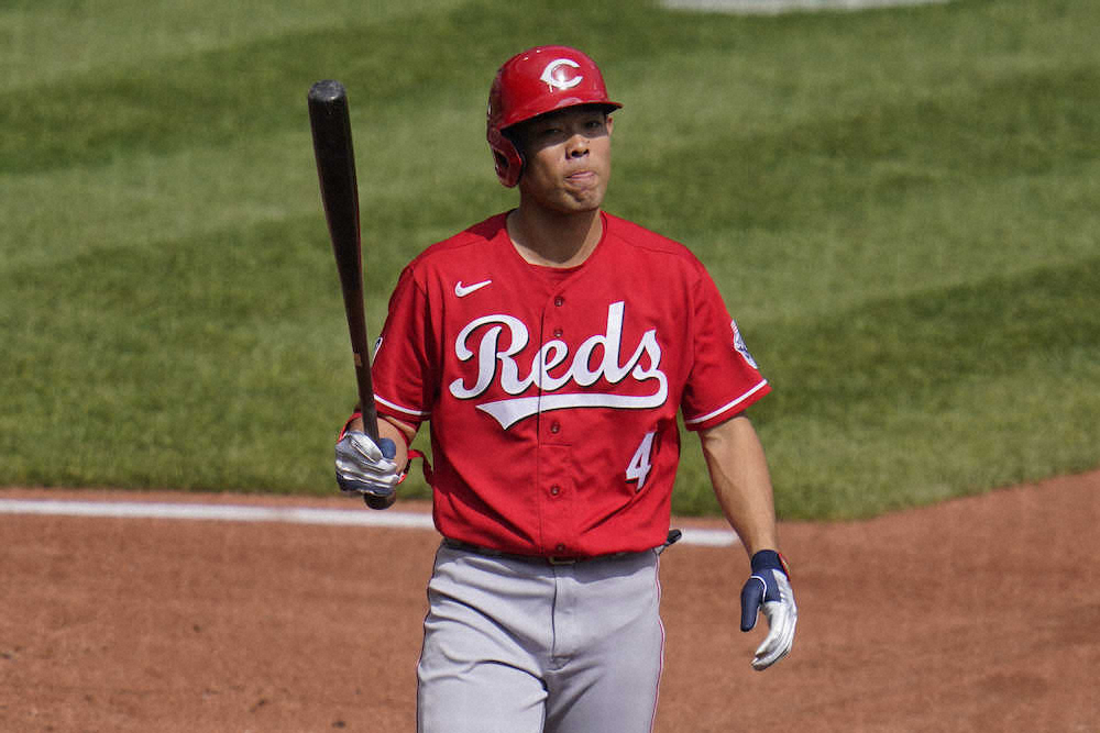 レッズ 秋山 7回の好機に価値ある犠打で勝利を演出 スポニチ Sponichi Annex 野球