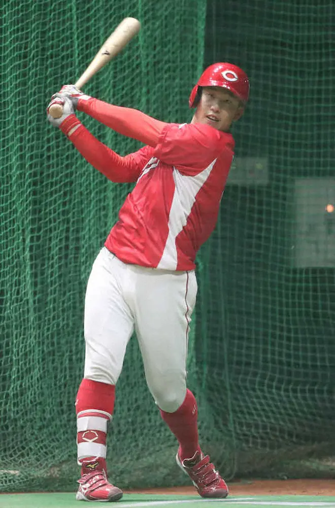 前田智徳以来29年ぶり快挙へ 広島 小園 規定打席到達で高卒3年目以内打率3割達成狙う スポニチ Sponichi Annex 野球