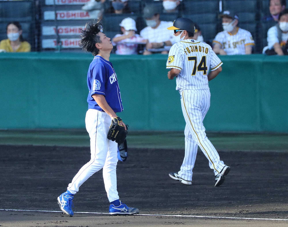 中日 阪神 高橋に手も足も出ず零敗 大野雄は7回1失点ながらも9敗目 スポニチ Sponichi Annex 野球