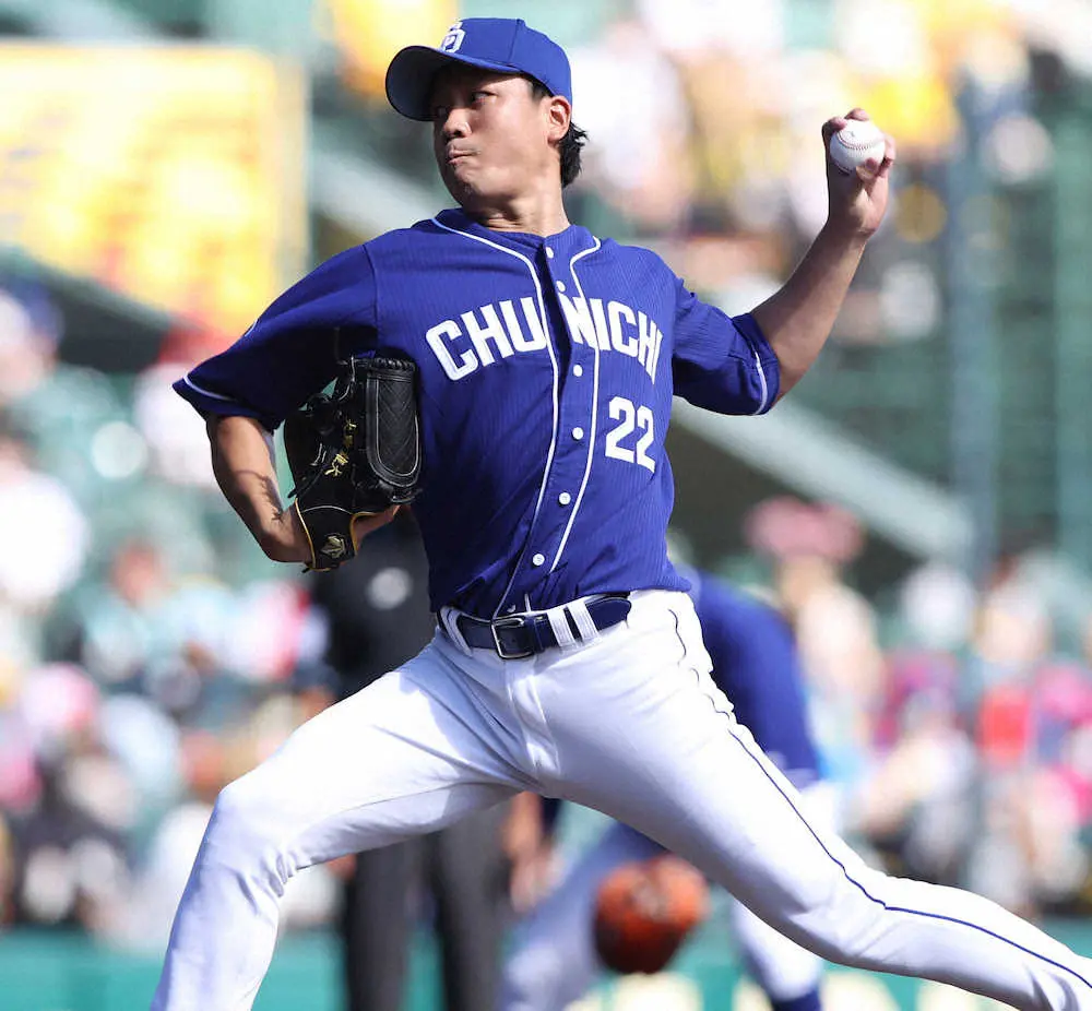 【画像・写真】中日　自力CS進出消滅…　大野雄7回1失点粘投も好機生かせず、今季8度目零敗