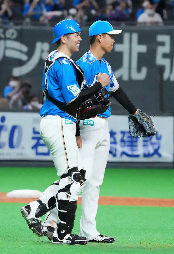 【画像・写真】日本ハム・堀、目標達成2年ぶり2度目50試合登板　守護神・杉浦「僕だけの力ではない」20セーブ目
