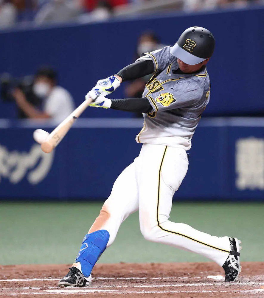 【画像・写真】阪神・近本が中日・柳から今季初得点となる先制適時打!中野との「チカナカコンビ」で“天敵”攻略