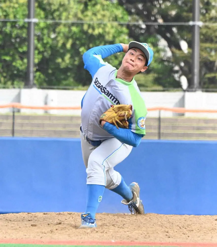 【画像・写真】セガサミー大敗　プロ注目153キロ右腕・横山「ふがいない」1回2/3で5失点