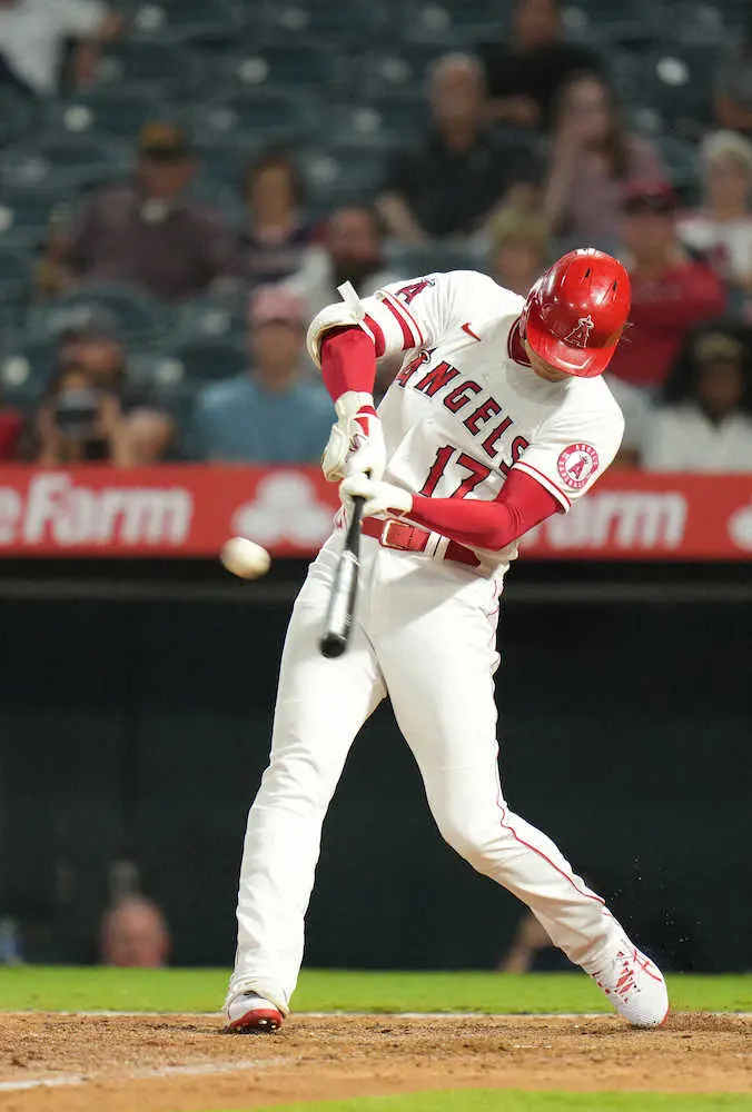 【画像・写真】エンゼルス・大谷　残り11戦、キング争い“三つ巴”最終決戦見逃すな！10戦ぶり45号で1本差に迫る