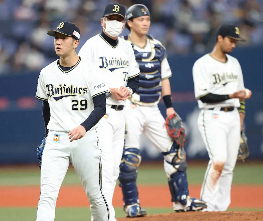 【画像・写真】オリックス　かみ合わない投打の歯車　田嶋は4失点で8敗目　打線も5回の2点止まり