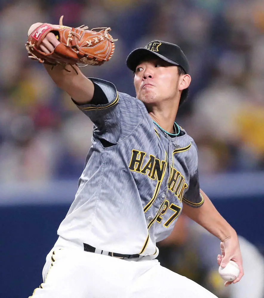 【画像・写真】阪神・伊藤将　8勝目スルリ…35年ぶり球団新人左腕記録またお預けも、7回1失点に手応え