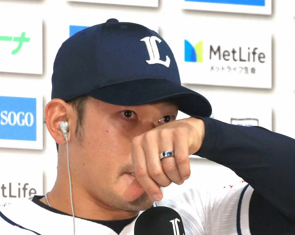 【画像・写真】プロ初勝利の西武・田村、お立ち台で号泣　“豊作の16年組”同期活躍刺激に「いつか自分も」