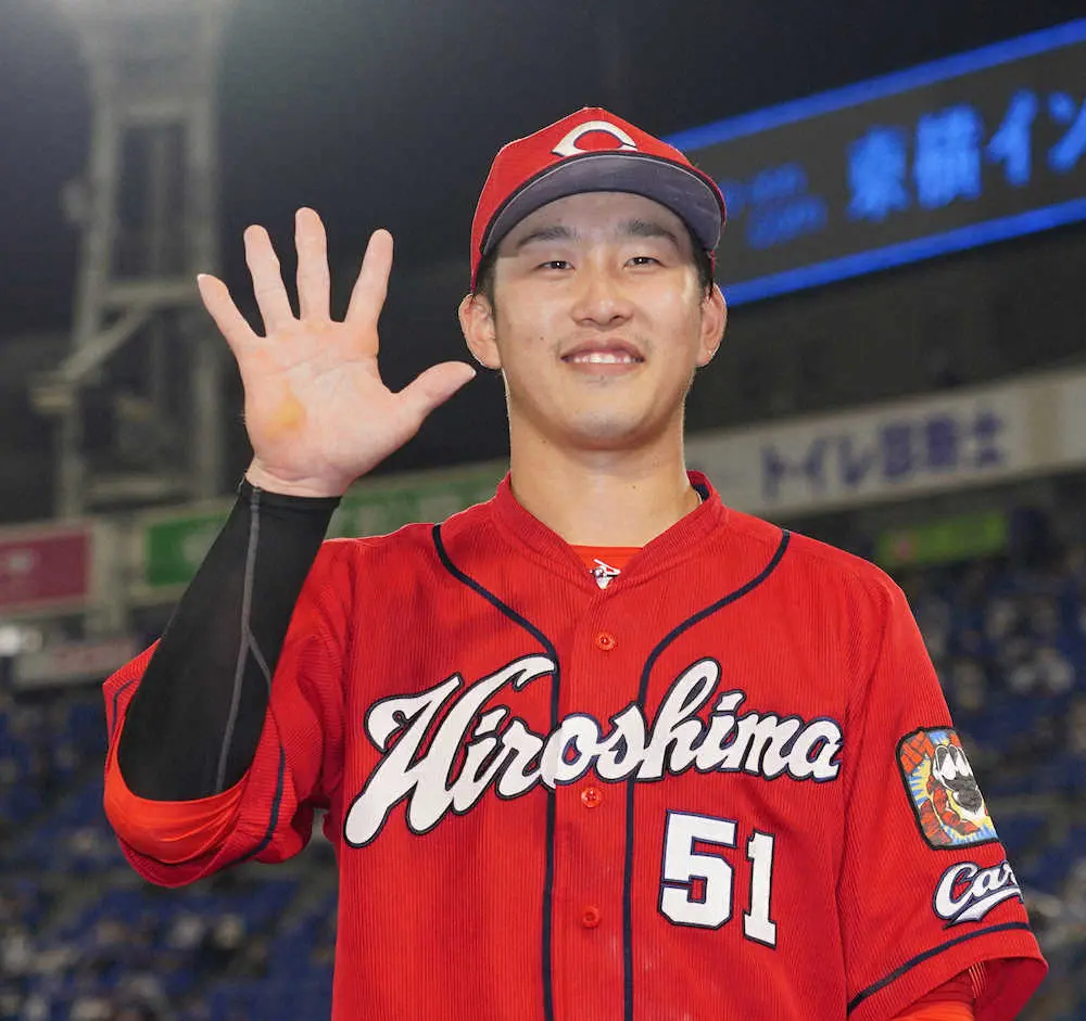 【画像・写真】広島・小園　3年目で初の5安打　打率が1分も上がった！25日に4打席立てば規定打席に到達