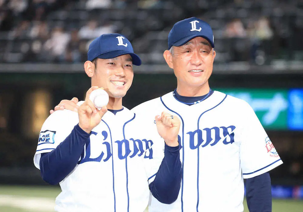 【画像・写真】西武・辻監督　プロ初勝利の田村に「彼にとってもチームにとっても大きな1勝」