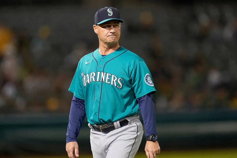 【画像・写真】大谷翔平に4打席連続四球　マリナーズ監督「彼は45本塁打も打っている。あの状況ではあり得ること」