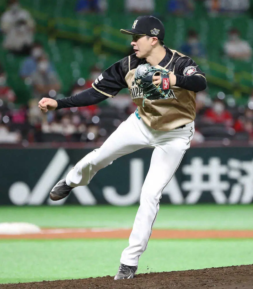 【画像・写真】日本ハム・上沢　3年ぶり感謝の10勝「家族や支えてくれた裏方さんのおかげ」