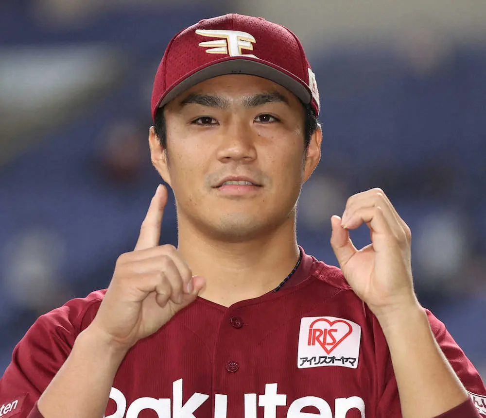 【画像・写真】楽天・則本 マー君超えの7度目10勝　3年ぶり大台　ワインドアップに戻し躍動