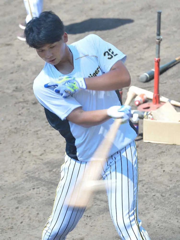 【画像・写真】無念の負傷離脱も確かにつかんでいた手応え　阪神・井上広大の3年目の飛躍を願う