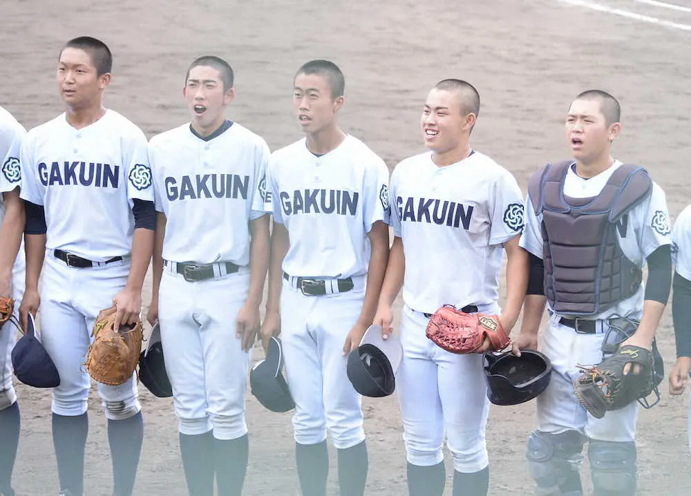 【画像・写真】創部5年目の神院大付が明石商を撃破し近畿大会出場決めた　エース小林、好リリーフ