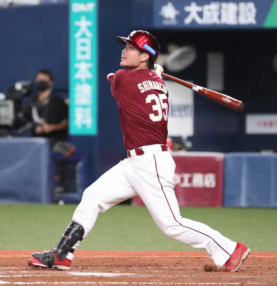 【画像・写真】楽天・島内の先制19号が幻に…リクエストによるリプレー検証で「本塁打→二塁打」になる珍事