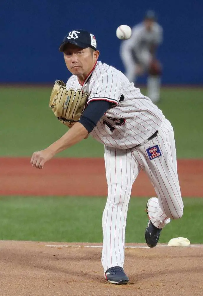 【画像・写真】ヤクルト・石川、6回零封で通算177勝目「連勝止めないように」41歳衰えぬ安定感で有言実行