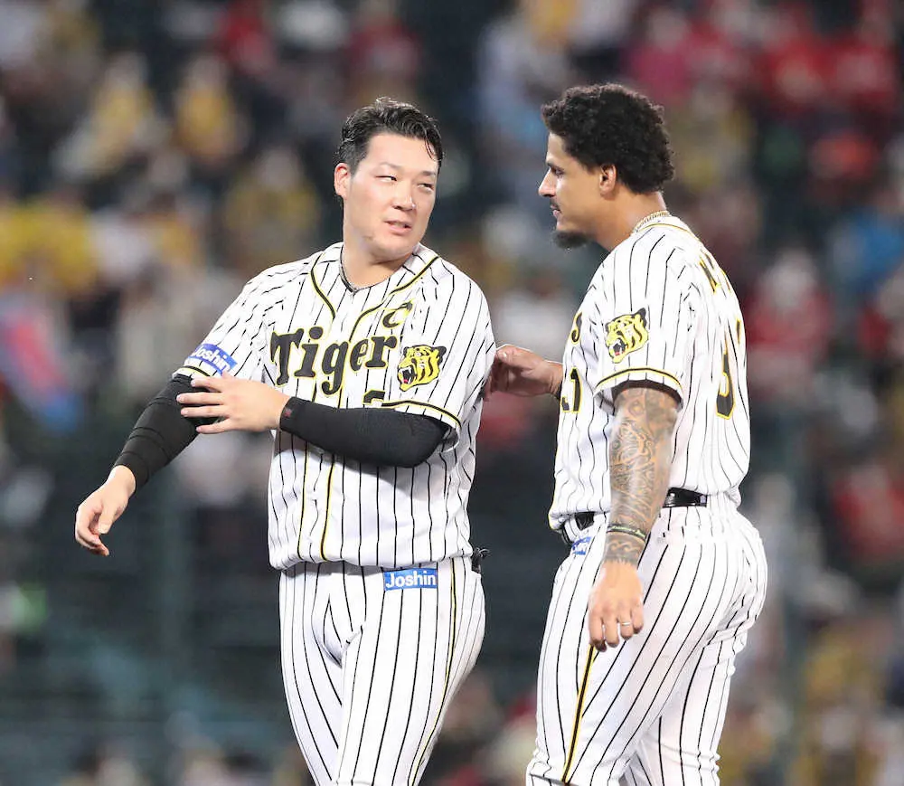【画像・写真】阪神　打線沈黙わずか2安打で今季10度目の零敗　虎党からはため息が漏れる
