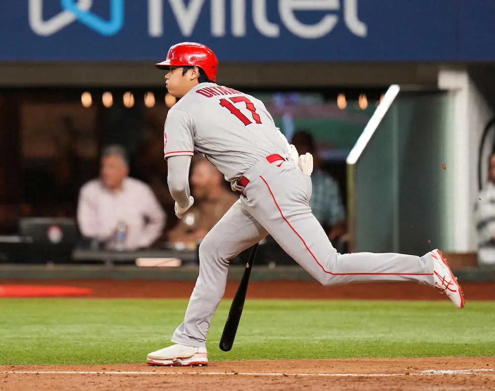 【画像・写真】大谷翔平　6試合連続ノーアーチ　初回四球、3回遊直、6回見逃し三振、9回二直