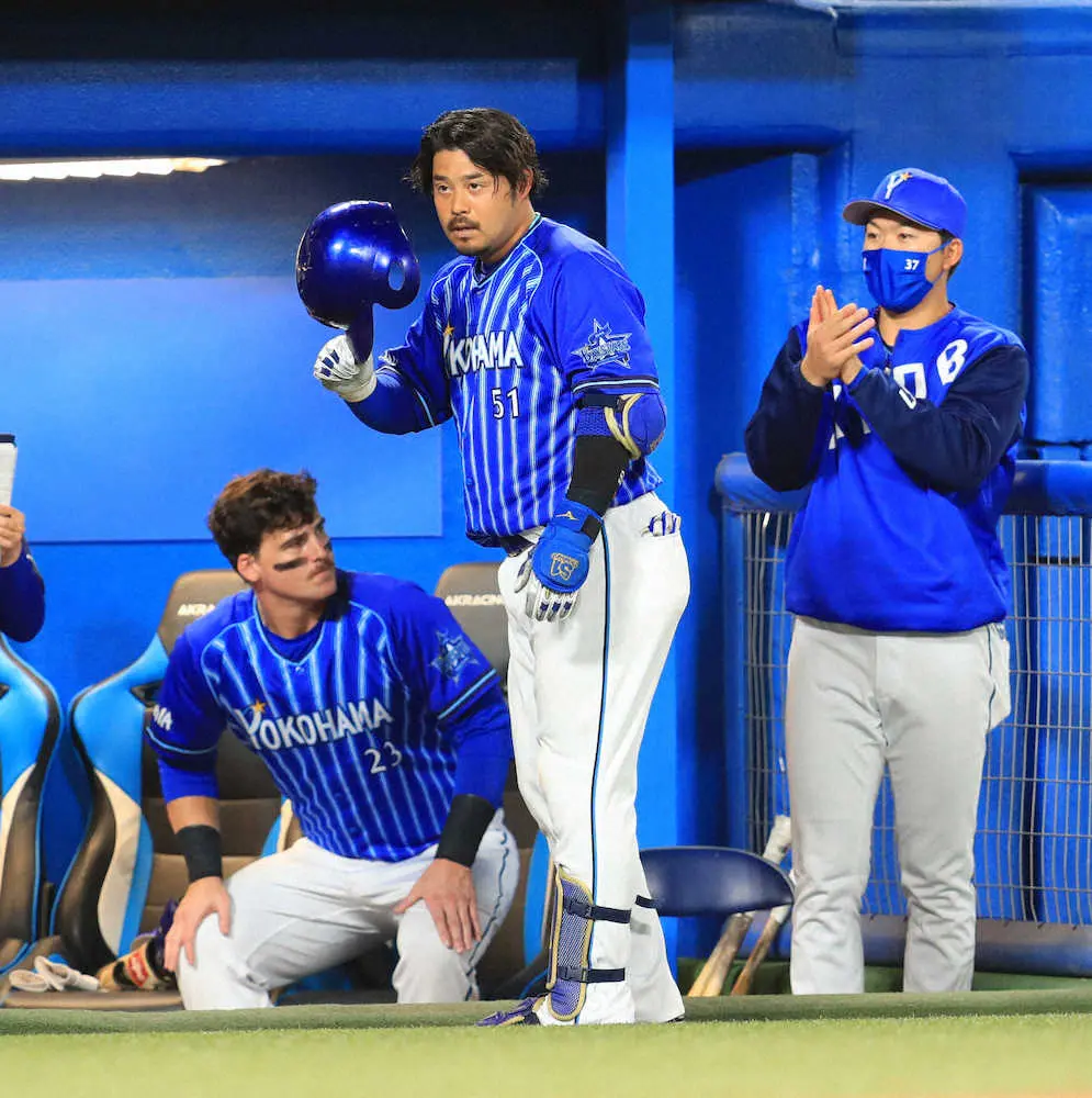 Dena宮崎が大卒 社会人経験者球団初の通算100本塁打達成 スポニチ Sponichi Annex 野球